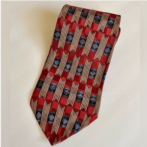 VTG Vintage Oscar De La Renta Couture Neck Tie
